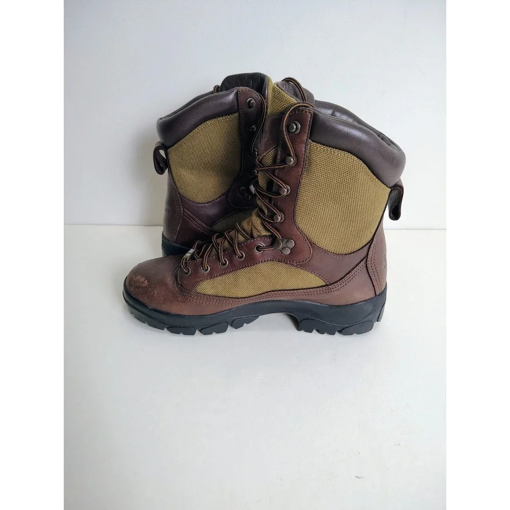 Danner Boots Men 52800 Hunting Brown Leather Lace Up Outdoor Gore-Tex Size 9D